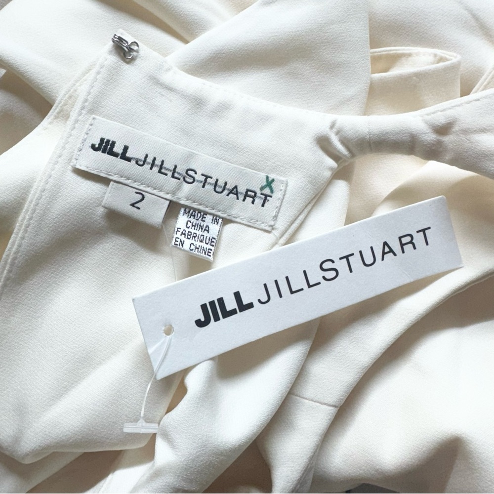 NWT Anthropologie BHLDN Jill Stuart Iva Crepe Maxi Dress Wedding Bridal Size 2 - Picture 9 of 17